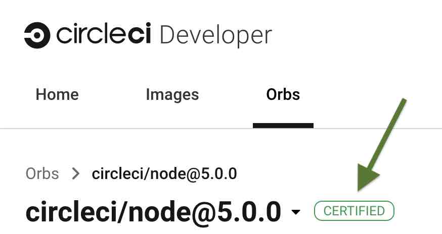 CircleCI orb example certified orb
